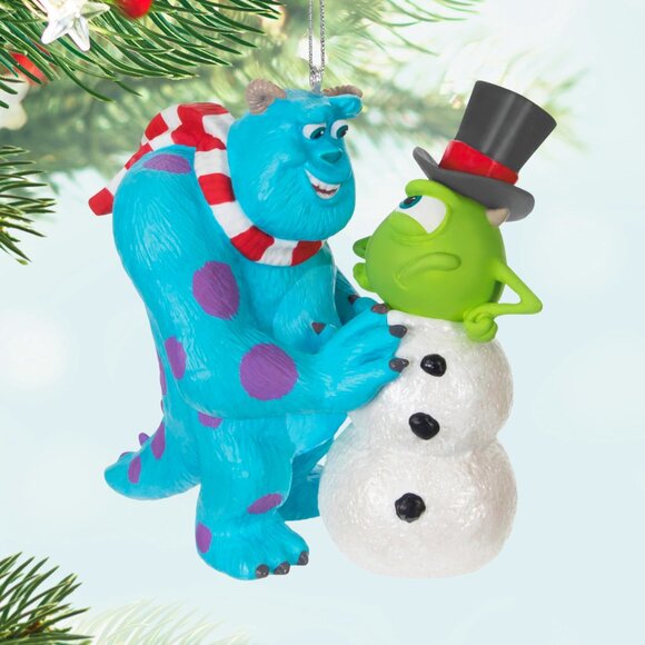 New! Disney Pixar Monsters Inc. Hallmark Keepsake Ornament 2024 Mike & Sulley - Picture 5 of 5